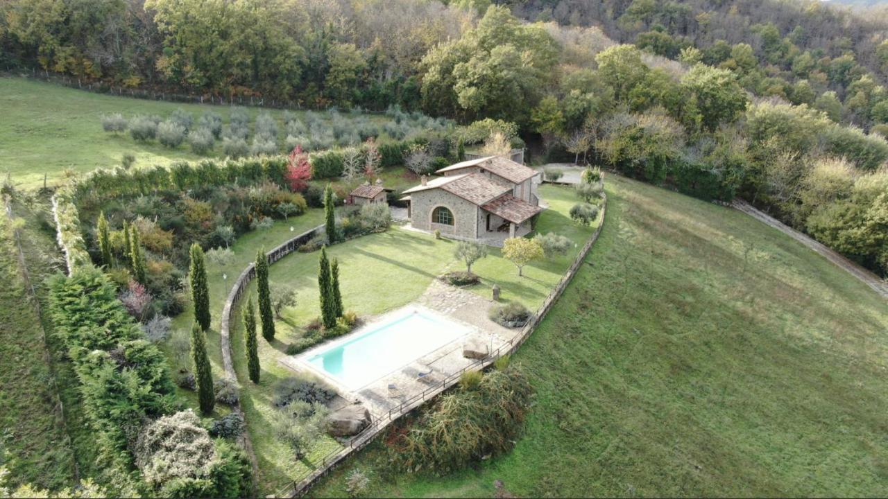 Villa Elisa - Private Pool & Airco Near Reschio Castle Lugnano Zewnętrze zdjęcie